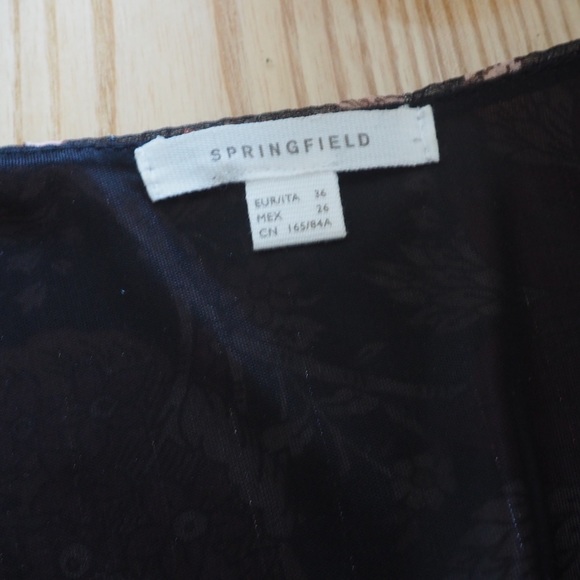 Springfield printed dress - Picture 5 of 8